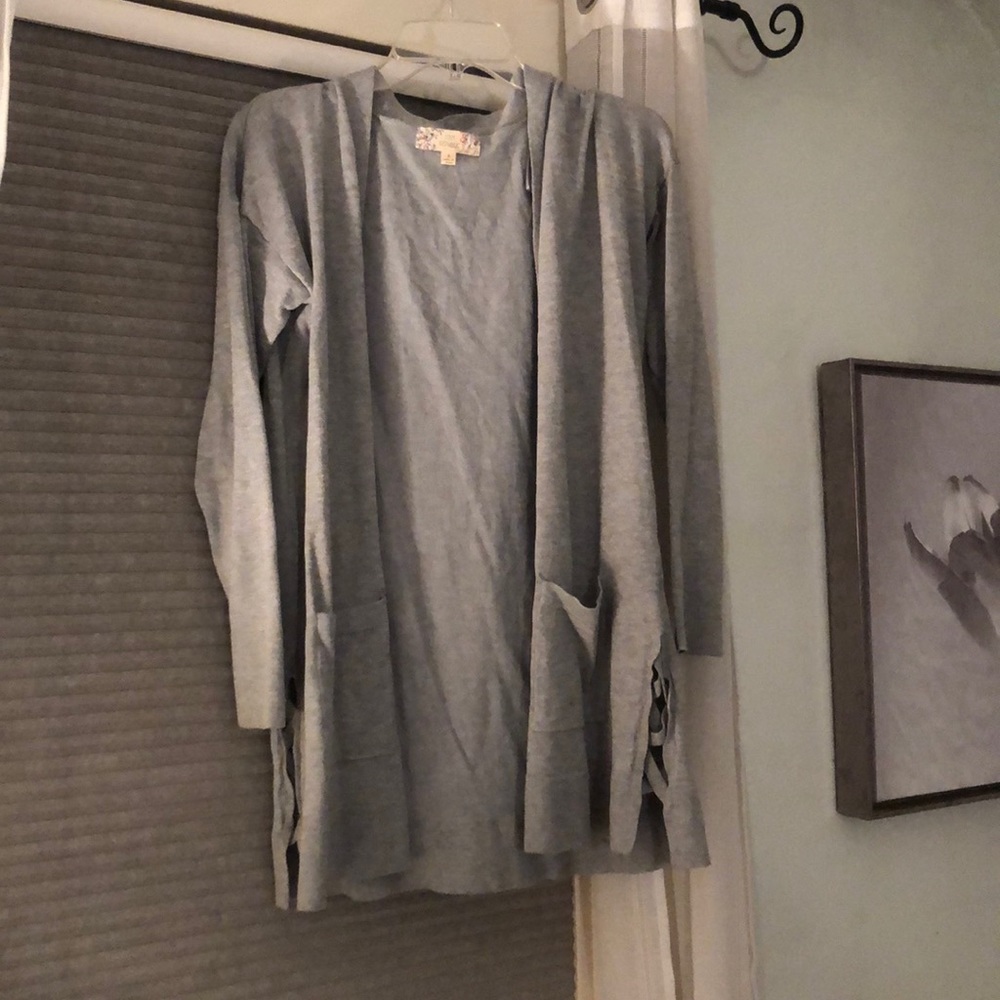 Gray Cardigan!
